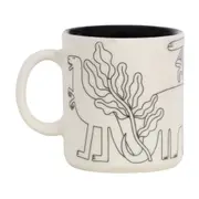 CANECA 270 ML BENTOSSAURO - OFF WHITE/PRETO - Foto 4