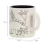 CANECA 270 ML BENTOSSAURO - OFF WHITE/PRETO - Foto 5