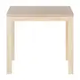TRAÇO MESA INFANTIL 55 CM X 55 CM - NATURAL WASHED - Foto 1