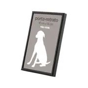 PORTA-RETRATO 10 CM X 15 CM MINIMALIST - PRETO - Foto 2