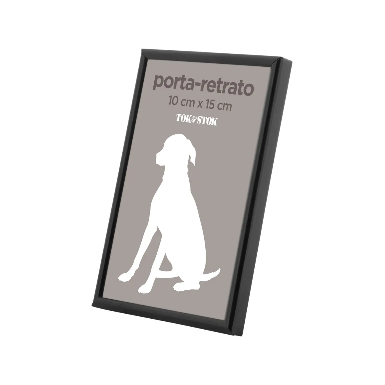 PORTA-RETRATO 10 CM X 15 CM MINIMALIST - PRETO - Foto 2