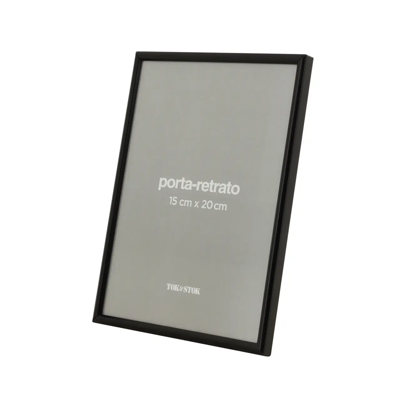 PORTA-RETRATO 15 CM X 20 CM MINIMALIST - PRETO - Foto 2