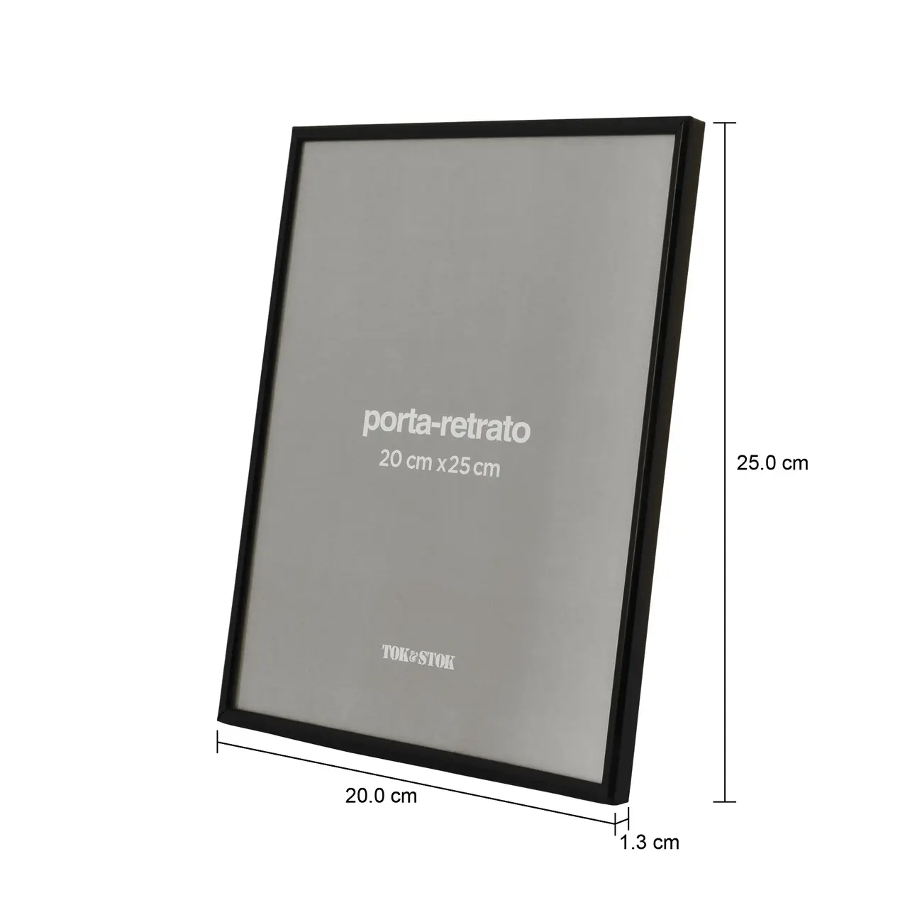 PORTA-RETRATO 20 CM X 25 CM MINIMALIST - PRETO - Foto 3