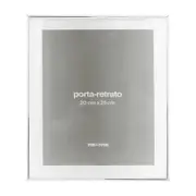 PORTA-RETRATO 20 CM X 25 CM FOCCO - PRATA - Foto 1