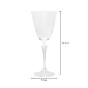 TAÇA DE ÁGUA VINHO 350 ML TWIGGY - INCOLOR - Foto 3
