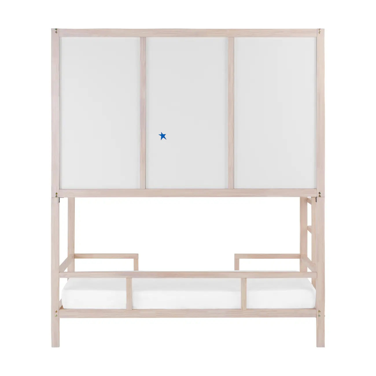 SISTEMA DE QUARTO INTEGRADO ESCONDE-ESCONDE - NATURAL WASHED/MULTICOR - Foto 5