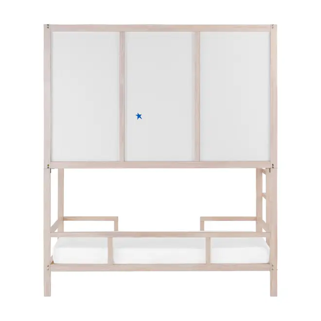 SISTEMA DE QUARTO INTEGRADO ESCONDE-ESCONDE - NATURAL WASHED/MULTICOR - Foto 5