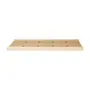 TENDINHA/ESCONDE-ESCONDE CAMA SOLTEIRO INFERIOR 78 CM - NATURAL WASHED - Foto 4