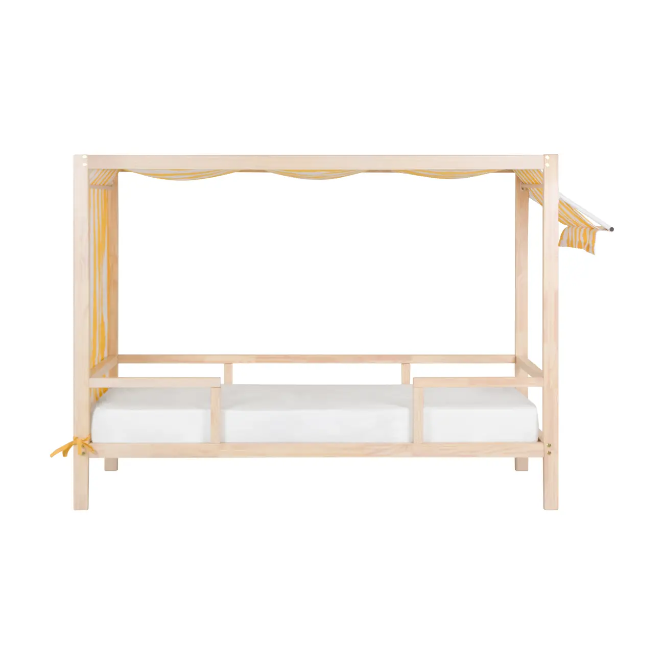TENDINHA CAMA SOLTEIRO 78 CM - NATURAL WASHED/MULTICOR - Foto 2