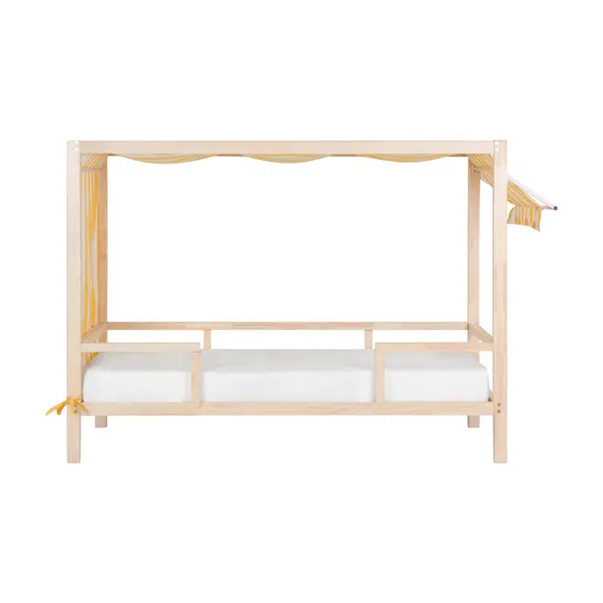 TENDINHA CAMA SOLTEIRO 78 CM - NATURAL WASHED/MULTICOR - Foto 2
