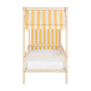 TENDINHA CAMA SOLTEIRO 78 CM - NATURAL WASHED/MULTICOR - Foto 4
