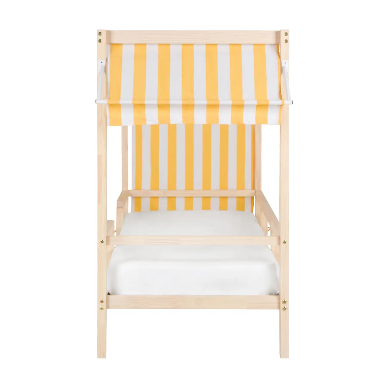 TENDINHA CAMA SOLTEIRO 78 CM - NATURAL WASHED/MULTICOR - Foto 4