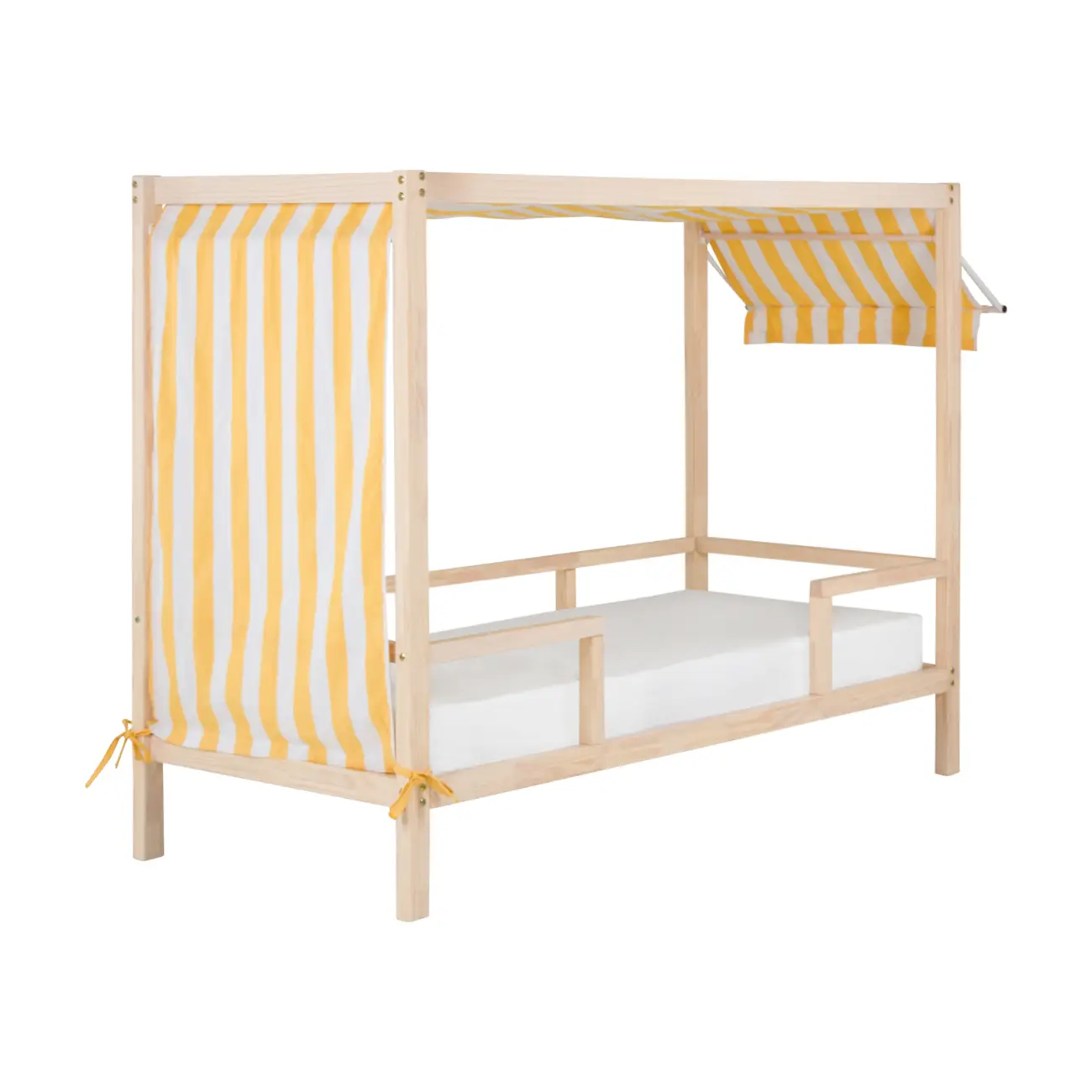 TENDINHA CAMA SOLTEIRO 78 CM - NATURAL WASHED/MULTICOR - Foto 5