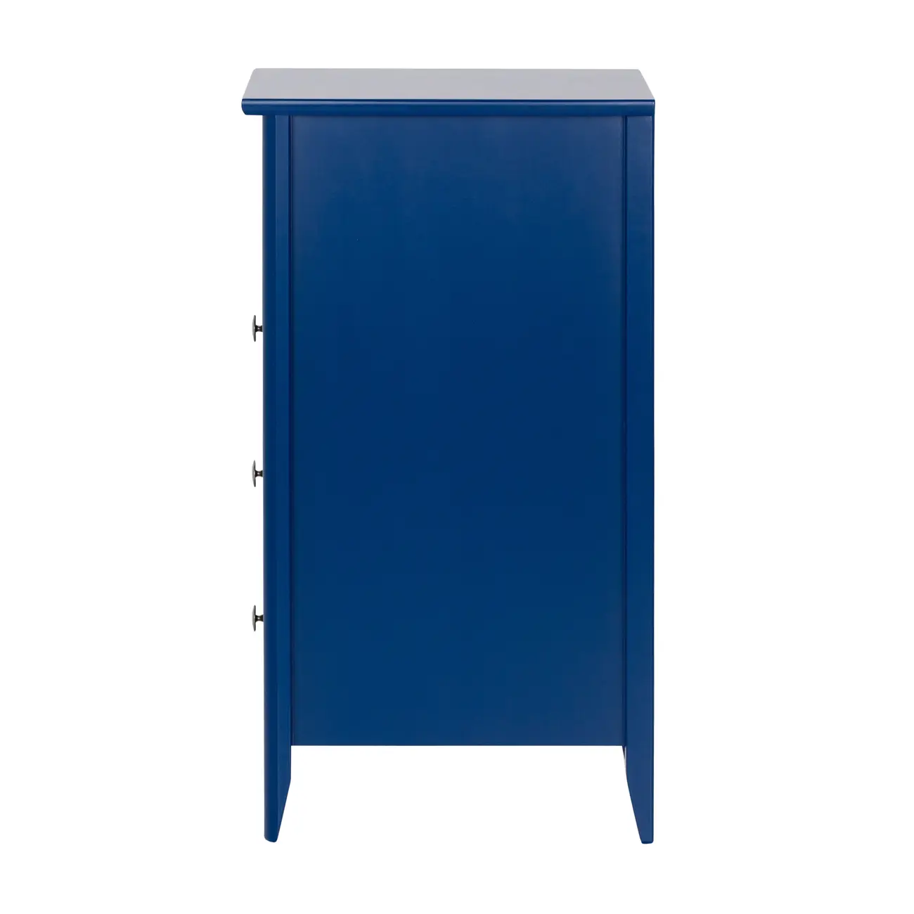 MESA DE CABECEIRA ALTA 3 GAVETAS DEVON - AZUL - Foto 4