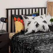 FRONHA 50 CM X 70 CM BENTOSSAURO CLOSE - PRETO/ OFFWHITE - Foto 4