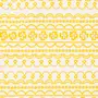 LENÇOL COM ELÁSTICO JR. 78 CM X 1,62 M X 18 CM FRÓ E FRÔ - AMARELO/ OFF WHITE - Foto 3