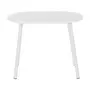 TUKIDS MESA INFANTIL 70 CM X 50 CM - BRANCO/BRANCO - Foto 1