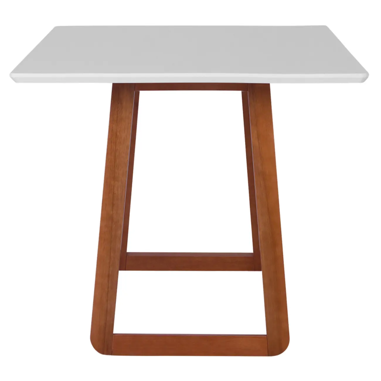 MESA DE JANTAR 1,60 M X 90 CM QUEST - NOZES/BRANCO - Foto 3