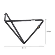 SUPORTE PARA PRATELEIRA COM 2 PEÇAS HOLDING - PRETO - Foto 3