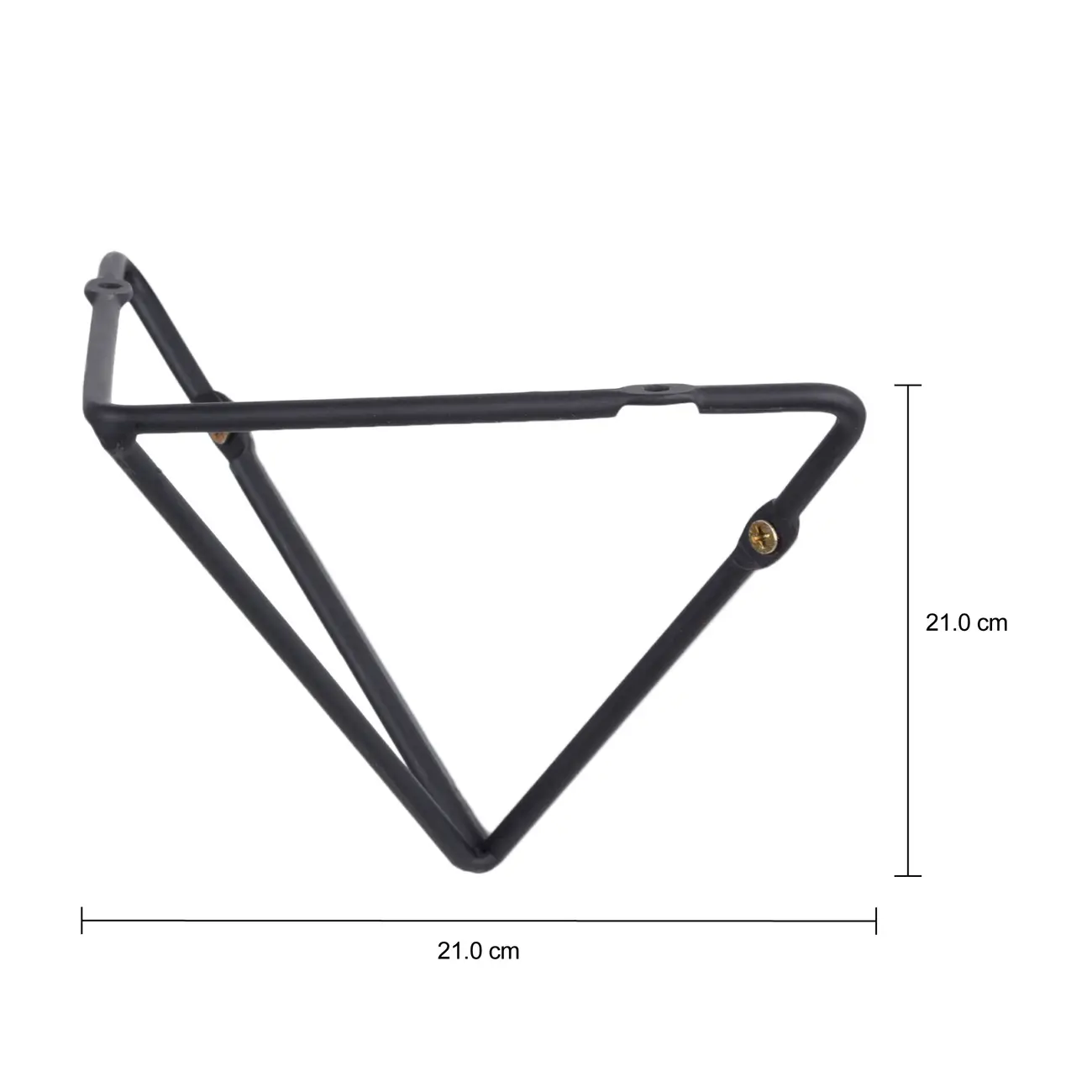 SUPORTE PARA PRATELEIRA COM 2 PEÇAS HOLDING - PRETO - Foto 3