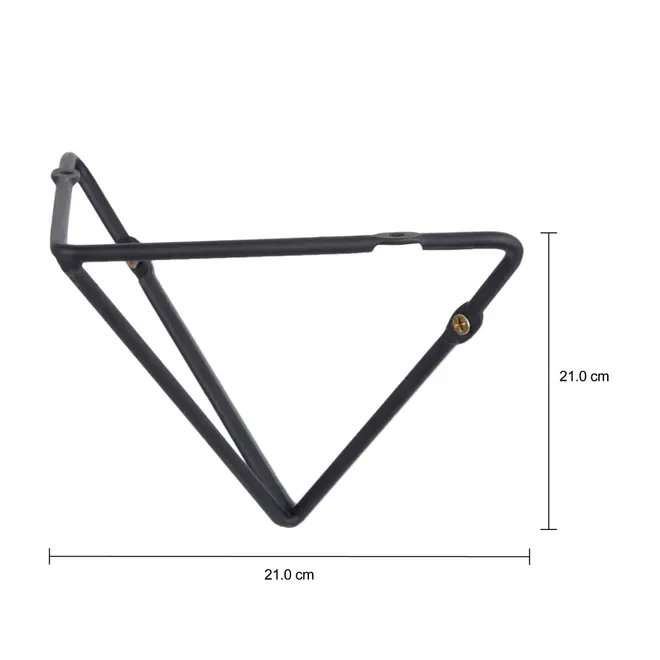 SUPORTE PARA PRATELEIRA COM 2 PEÇAS HOLDING - PRETO - Foto 3