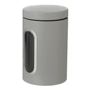 POTE HERMÉTICO 1,7 L CAPSULE - CINZA/INCOLOR - Foto 2