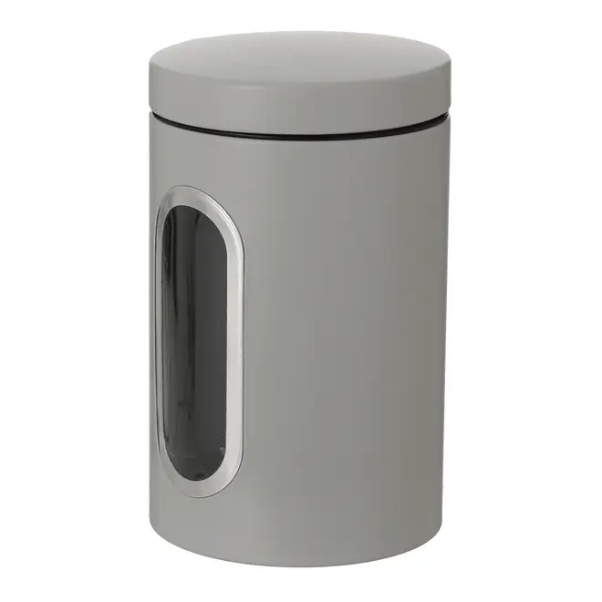 POTE HERMÉTICO 1,7 L CAPSULE - CINZA/INCOLOR - Foto 2
