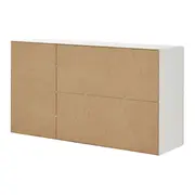 ARMÁRIO DE COZINHA AÉREO 1,20 M 3 PORTAS SLEEK - BRANCO/GRANILITE - Foto 6