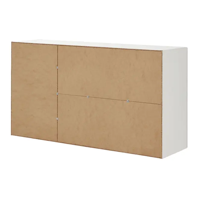 ARMÁRIO DE COZINHA AÉREO 1,20 M 3 PORTAS SLEEK - BRANCO/GRANILITE - Foto 6