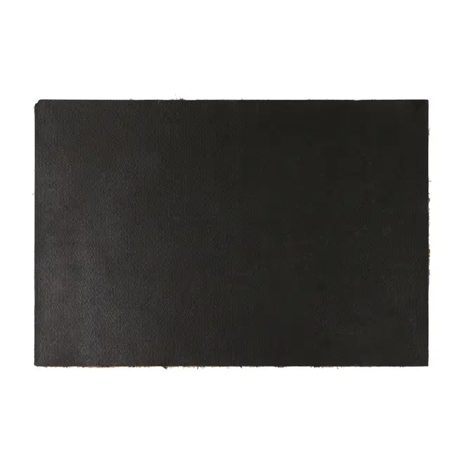 CAPACHO 40 CM X 60 CM EMPEROR - FIBRA CLARA/PRETO - Foto 4