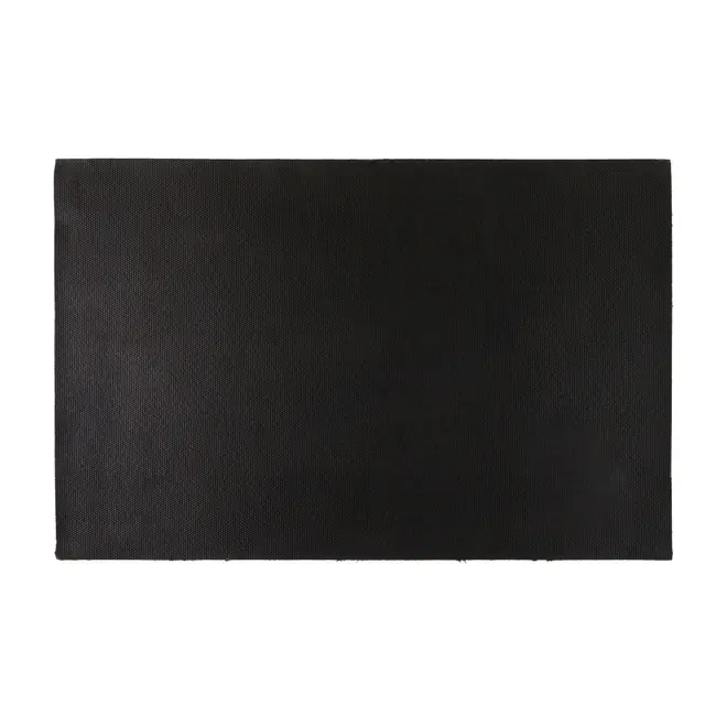 CAPACHO 40 CM X 60 CM MIREMBA - FIBRA CLARA/PRETO - Foto 3