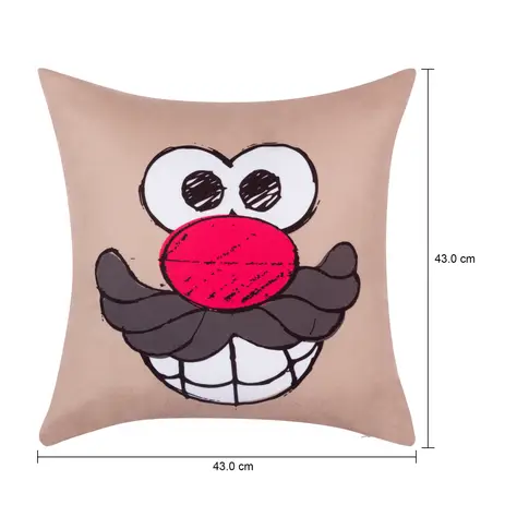 Imagem com medidas do produto ALMOFADA 43 CM X 43 CM MR. POTATO HEAD
