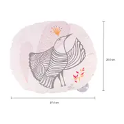 TOUCA PARA BANHO COM VENTOSA DELÍRIO DELÍCIA - ROSA CLARO/CINZA - Foto 4