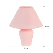 LUMINÁRIA DE MESA NITTA - ROSA CLARO/ROSA CLARO - Foto 3