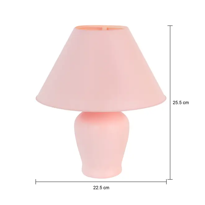 LUMINÁRIA DE MESA NITTA - ROSA CLARO/ROSA CLARO - Foto 3