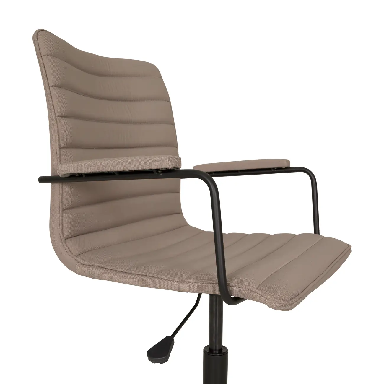 CADEIRA HOME OFFICE FENIKS - PRETO/BEGE - Foto 6