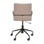CADEIRA HOME OFFICE FENIKS - PRETO/BEGE - Foto 7