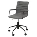 PRETO/CINZA - CADEIRA HOME OFFICE FENIKS