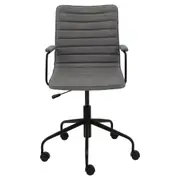 CADEIRA HOME OFFICE FENIKS - PRETO/CINZA - Foto 2
