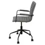 CADEIRA HOME OFFICE FENIKS - PRETO/CINZA - Foto 3