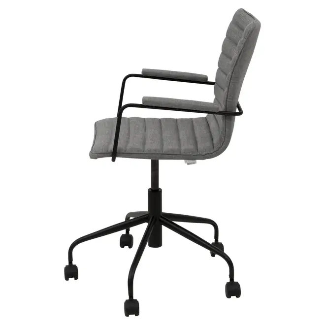 CADEIRA HOME OFFICE FENIKS - PRETO/CINZA - Foto 3