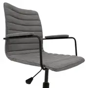 CADEIRA HOME OFFICE FENIKS - PRETO/CINZA - Foto 6