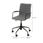 CADEIRA HOME OFFICE FENIKS - PRETO/CINZA - Foto 9