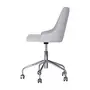 CADEIRA HOME OFFICE DANDY - CROMADO/CINZA - Foto 3
