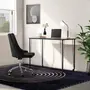 CADEIRA HOME OFFICE DANDY - CROMADO/PRETO - Foto 10