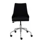 CADEIRA HOME OFFICE DANDY - CROMADO/PRETO - Foto 2