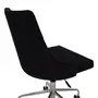 CADEIRA HOME OFFICE DANDY - CROMADO/PRETO - Foto 5