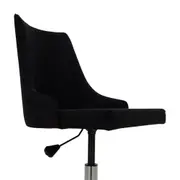 CADEIRA HOME OFFICE DANDY - CROMADO/PRETO - Foto 6