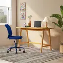 AZUL/AZUL - CADEIRA HOME OFFICE INMESH