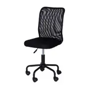 CADEIRA HOME OFFICE INMESH - PRETO/PRETO - Foto 1